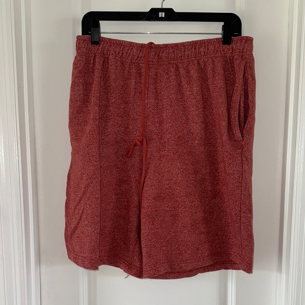 Open Trails Men's Red Athletic Shorts